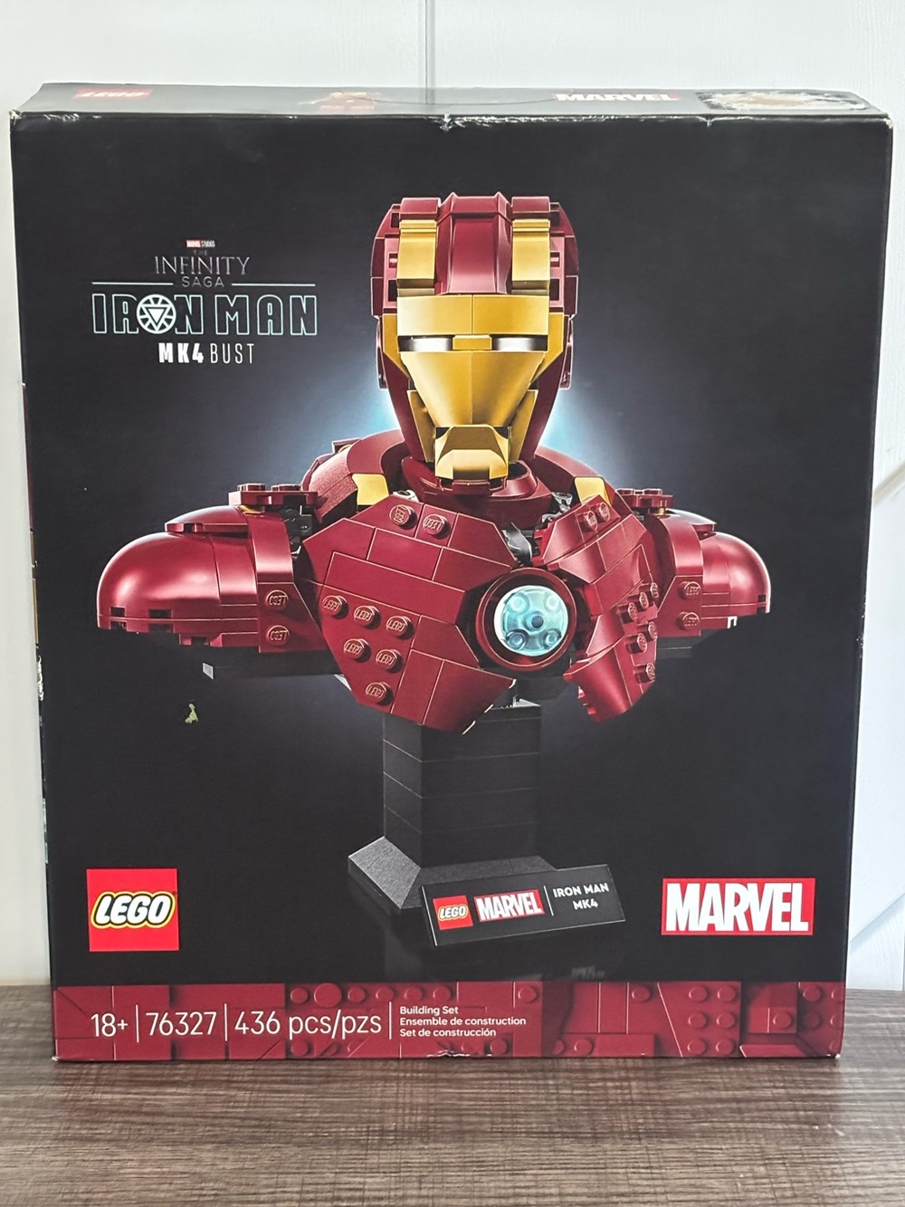 SEALED LEGO Iron Man MK4 Bust lego set